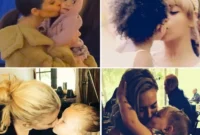 Heartwarming Celebrity Baby Kisses