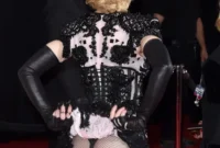 Madonna’s Bold Grammys 2015 Red Carpet Moment