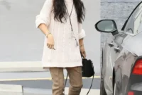 Vanessa Hudgens Slays In Thigh High Boots And Shorts Master The Trend
