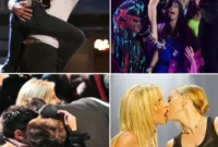 Iconic Award Show Kisses That Wowed The World