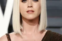 Katy Perry Stuns with Sleek Blonde Bob at 2017 Vanity Fair Oscar Party