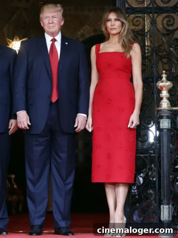 Melania's $4,000 Red: Unpacking The Mar-a-Lago Statement 1 featured 2540199
