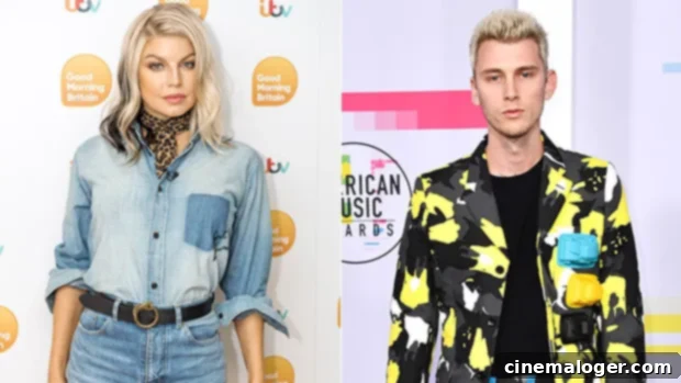 Is This Hollywood's New Couple? Fergie (42) And MGK (27) Get Flirty 1 featured 2910133