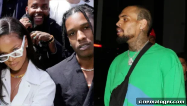 Chris Brown Crushed By Rihanna ASAP Rocky Romance 1 featured 3217971