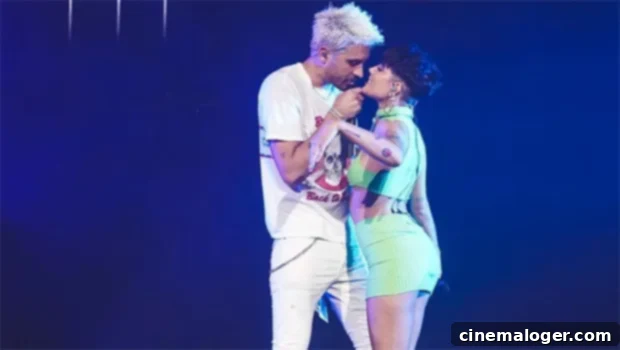 Halsey & G-Eazy's Onstage Smooch Ignites Fan Frenzy For Their Sexy Reunion 1 featured 3301664