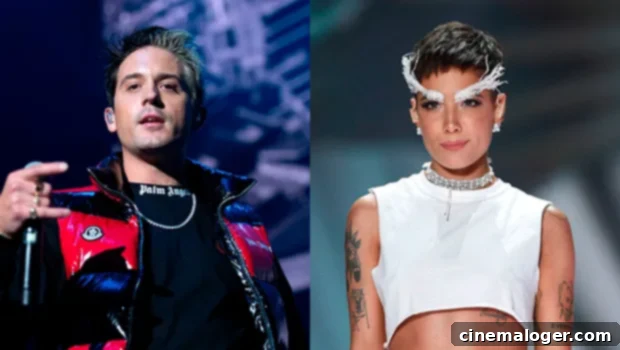 G-Eazy's Intense Longing for Halsey Sparked by Her 'Incredibly Hot' VS Fashion Show Appearance 1 featured 3395011