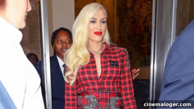 30 Stars Rock Festive Plaid Outfits for Holiday Style, Featuring Gwen Stefani & More 1 featured 3451060