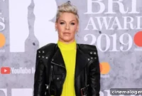 Pink Steals The Show In Brilliant Yellow At The BRITs