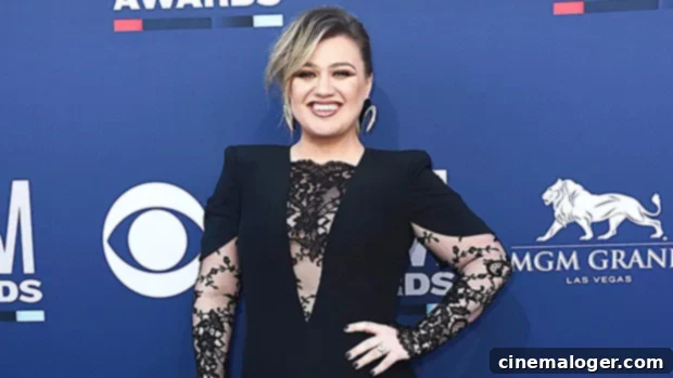 Kelly Clarkson Stuns in Black Lace on ACMs Red Carpet 1 featured 3570902