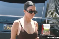 Kourtney Kardashian Dazzles in Curve-Hugging Bodysuit in LA