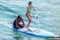 Kendall Jenner’s Mykonos Bikini Bash Neon Green Abs and Island Glamour