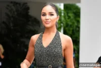 Olivia Culpo Wows In Skintight Jumpsuit At SI Swimsuit Casting Call
