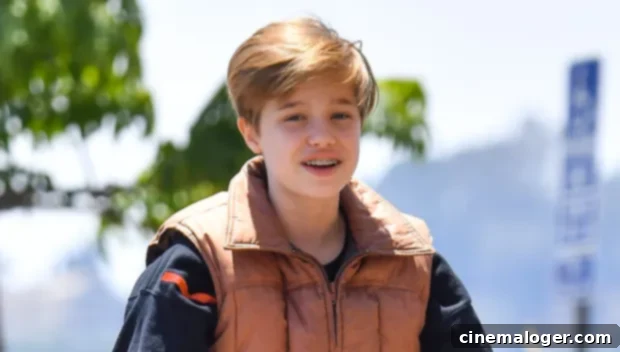 Shiloh Jolie-Pitt, 13, Stuns In Versace Shorts On Independent Shopping Trip 1 featured 3683936