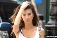 Sofa Siren: Emily Ratajkowski Dazzles Her Husband In Maxi Skirt & Heels