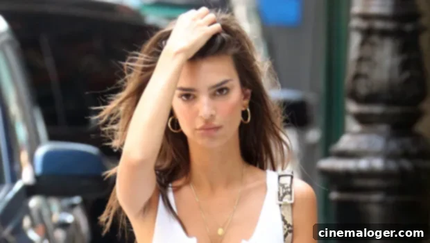 Sofa Siren: Emily Ratajkowski Dazzles Her Husband In Maxi Skirt & Heels 1 featured 3696201