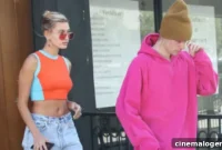 Hailey Bieber Rocks Vintage Jeans For Dance Studio Date With Justin