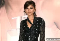 Zendaya Flaunts Long Legs in Daring Polka Dot Dress at Perfume Launch