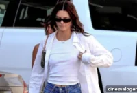 Kendall Jenner Goes Braless for Beverly Hills Lunch