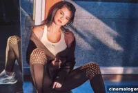 Selena Gomez: Wet Hair, Metallic Eyes, Puma Power