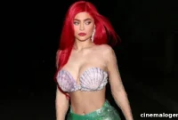 Kylie Jenner Makes Waves As Halloween’s Sultry Ariel