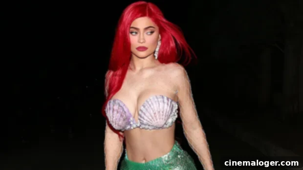 Kylie Jenner Makes Waves As Halloween's Sultry Ariel 1 featured 3778394