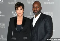 Kris Jenner, 64, Slays Red Carpet in Bold Blazer with Corey Gamble