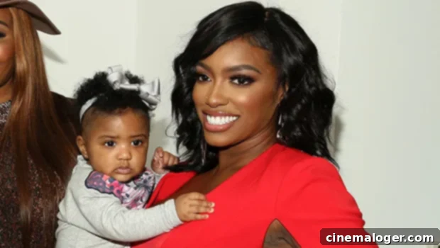 Porsha Williams Melts Hearts With 7-Month-Old Pilar's Adorable Getting Ready Session With Dad Dennis McKinley 1 featured 3791735