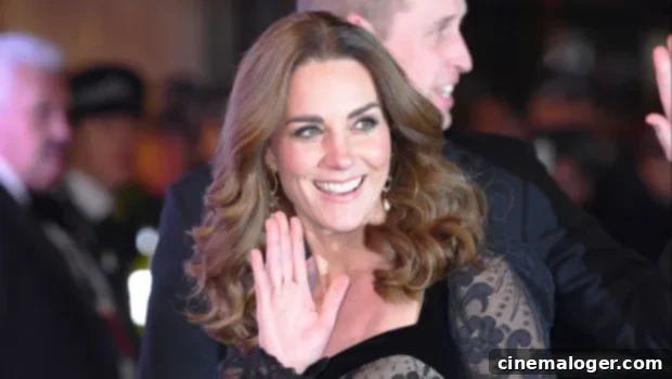 Kate Middleton's Breathtaking Black Lace Gown Commands Attention At Royal Variety Performance 1 featured 3799428