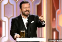 Ricky Gervais Dench Cats Sex Joke Shocks Globes Stars