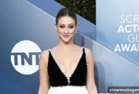 Lili Reinhart Stuns in Monochrome Gown at SAG Awards