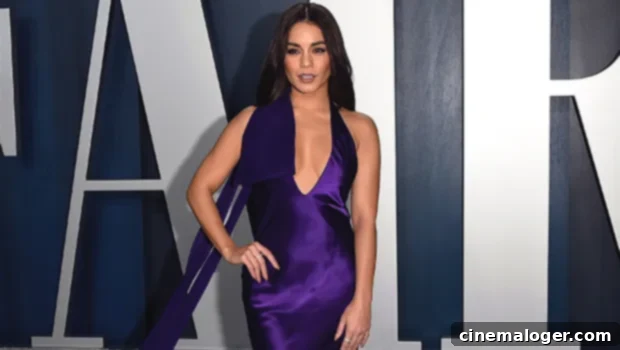 Vanessa Hudgens Stuns in Daring Purple at Vanity Fair Oscars Party Following Butler Split 1 featured 3918969