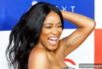 Keke Palmer’s Vibrant Orange Hair Lights Up Quarantine Video
