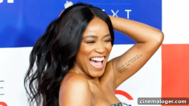 Keke Palmer's Vibrant Orange Hair Lights Up Quarantine Video 1 featured 4033308