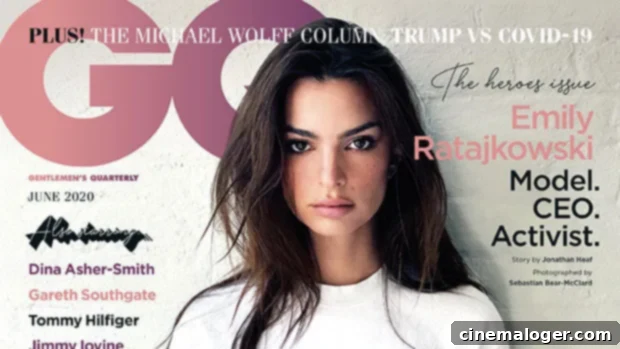 Emily Ratajkowski's Bold GQ Cover: Barely Dressed, Husband Behind The Lens 1 featured 4048250