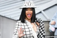 Quarantine Project Complete: Cardi B’s Giant Back Butterfly Tattoo