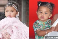 True Thompson, 2, Hilariously Watches Cousin Stormi Webster, 2, Enjoy a Donut