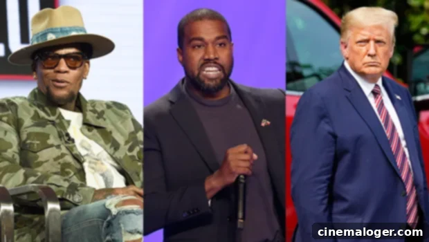 D.L. Hughley: Kanye West And Trump Are Unread Narcissists 1 featured 4138373