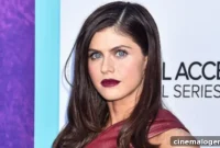 Daddario Ditches ‘Baywatch’ Red For Barely-There Bikini Poolside