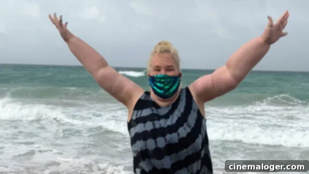 Mama June, 40, Wows In A Glamorous Dress On A Beach Day 1 featured 4153452