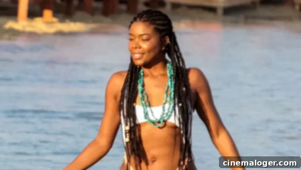 Age-Defying Gabrielle Union Rocks A Bikini And Six More Fierce Quarantine Outfits 1 featured 4159613