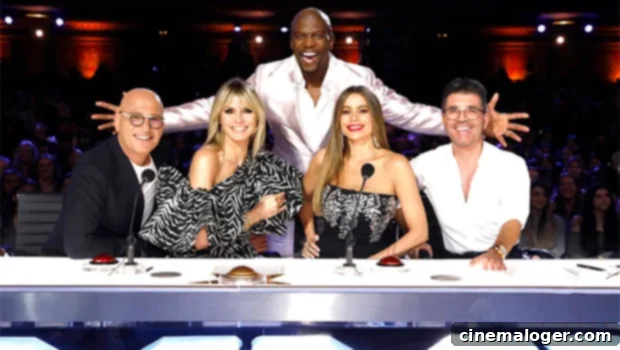Sofia Vergara and AGT Judges Miss Their Boss Simon Cowell On Set Following Back Injury 1 featured 4160003