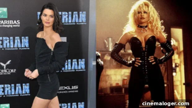 Kendall Jenner Channels Pamela Anderson's Barb Wire For Halloween 1 featured 4246634