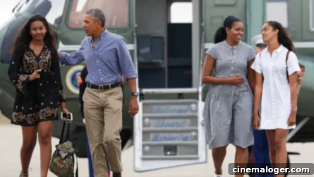 Obama Gushes Over Sasha's Confidence and Malia's Buoyancy 1 featured 4264012