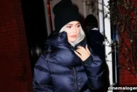Kylie Jenner Heats Up Winter in a Plunging Snowsuit