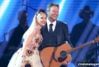 Gwen Stefani Stuns in Black and White Crop Top and Skirt for The Voice Finale with Blake Shelton