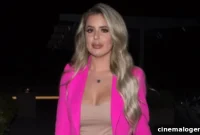 Brielle Biermann’s Reptilian Beach Glamour In A Skimpy Bikini