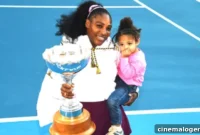 Olympia 3 Hits Australian Tennis Courts With Mom Serena Williams