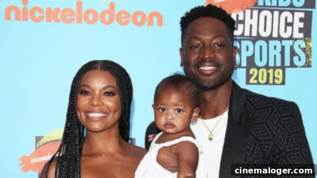 Gabrielle Union and Dwyane Wade's Daughter Kaavia, 2, Makes an Adorable Splash in the Pool 1 featured 4353943