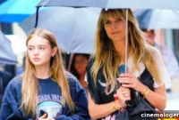 Heidi Klum and Leni, 16, Embrace Their Natural Selves in Twinning Makeup-Free Selfies