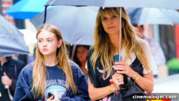 Heidi Klum and Leni, 16, Embrace Their Natural Selves in Twinning Makeup-Free Selfies 1 featured 4354746